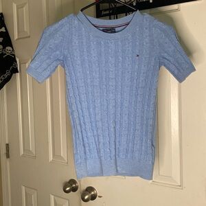Light blue shirt business collared
